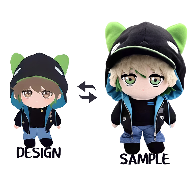 Pasadyang mga manika ng plush