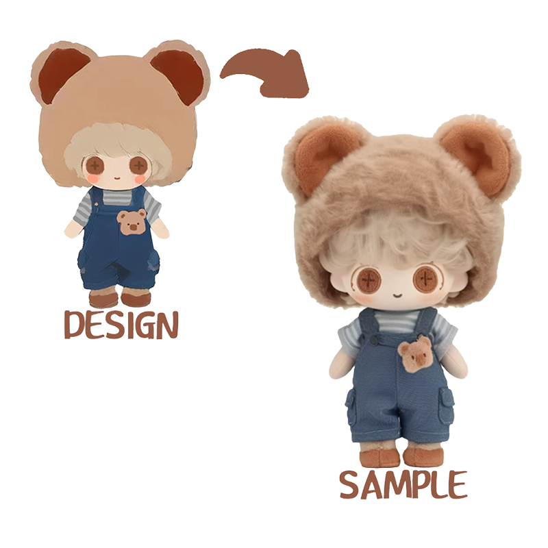 Pasadyang mga manika ng plush