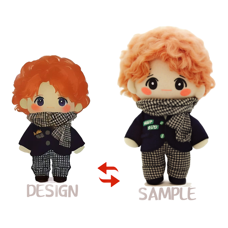 Pasadyang mga manika ng plush